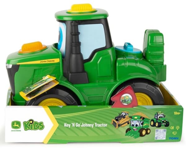 TOMY John Deere Traktor med nøgle 47500 /4