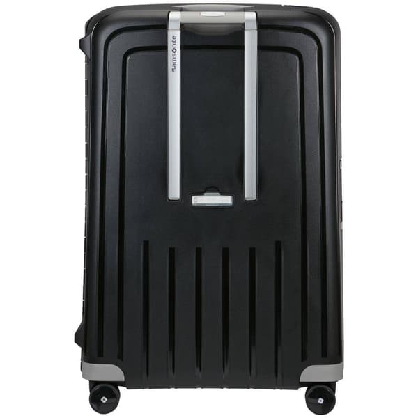 Stor XL Samsonite S'Cure kuffert 138 l - sort