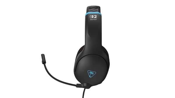 Turtle Beach Airlite Fit Charcoal Black On-Ear kablet headset med mikrofon Sort
