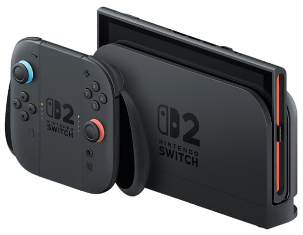 NINTENDO Switch 2 Sort konsol + Mario Kart World Spil NINTENDO SWITCH 2