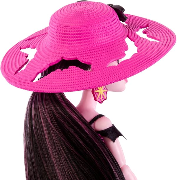 MONSTER HIGH Skräcköns-paradis Draculaura docka HRP66