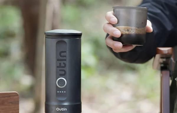 OUTIN Nano Espressomaskine Grå