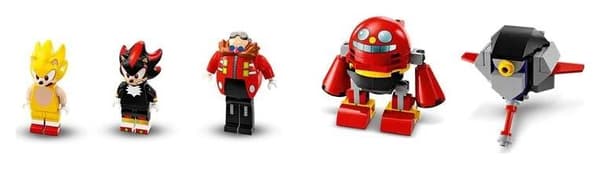 LEGO Sonic 76999 Super Sonic mot Egg Drillster