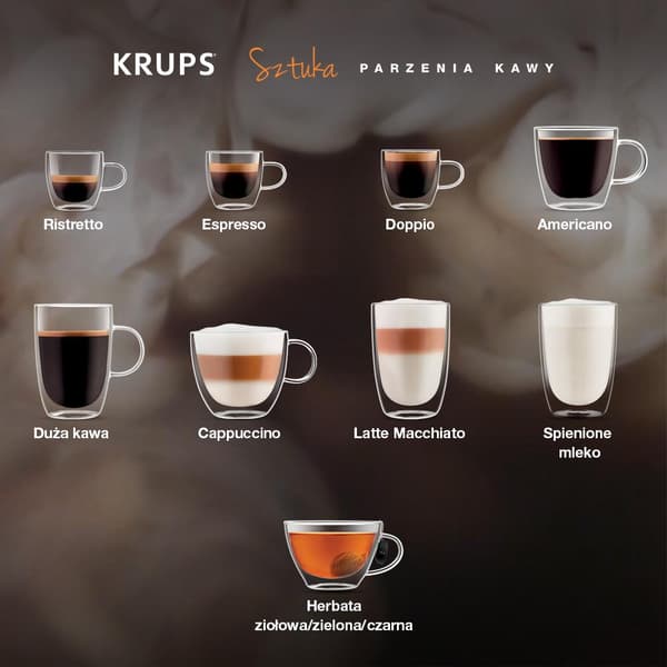 Krups Evidence EA8908 automatisk kaffemaskin