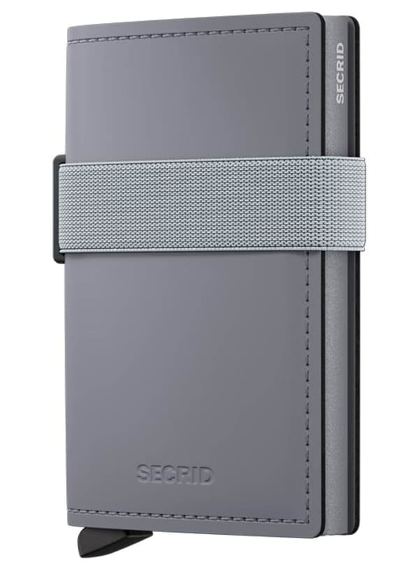 Secrid Bandwallet Matte RFID-lommebog - grå / grå