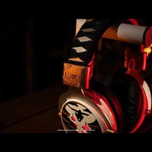 Lexip Assassin's Creed Shadows trådløst headset med mikrofon - Multiplatform Wireless Headset