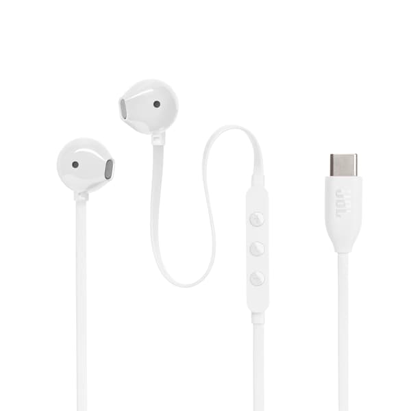 JBL Tune 305C USB-C Trådbundna In-Ear Hörlurar Vit