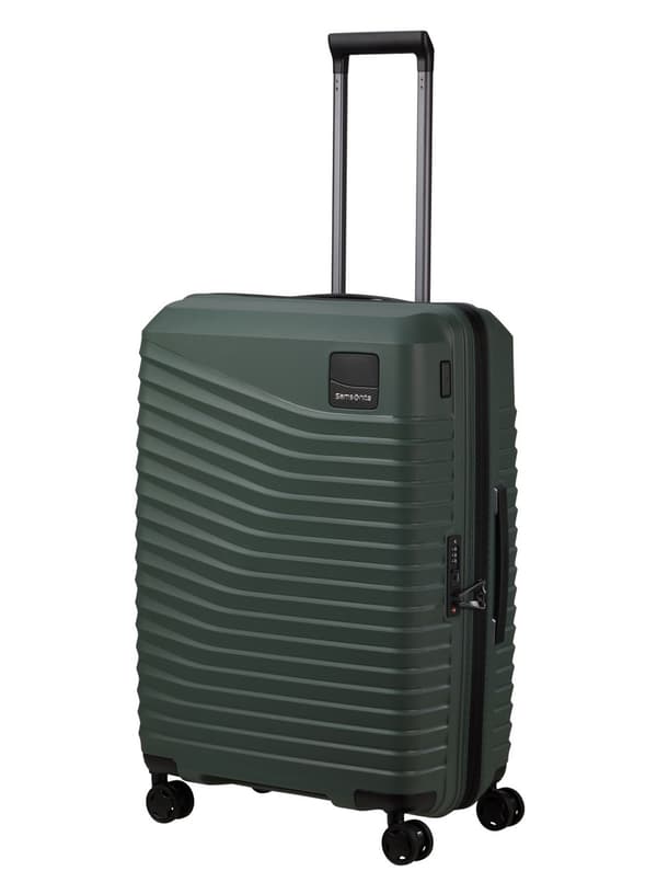 Medium expanderbar resväska Samsonite Intuo EXP - olivgrön