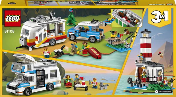 LEGO Creator Perhelomailu asuntoautolla (31108)