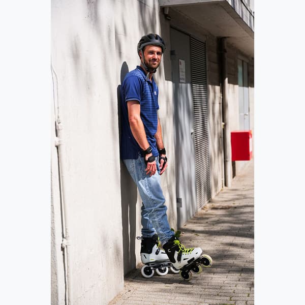 Rollerblade Lightning 110 rulleskøjter til mænd hvid/sort Størrelse: 40.5-41 EU