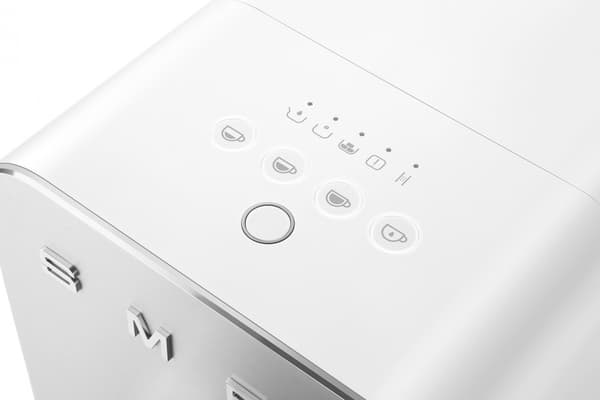 Espressomaskin SMEG BCC01WHMEU Vit