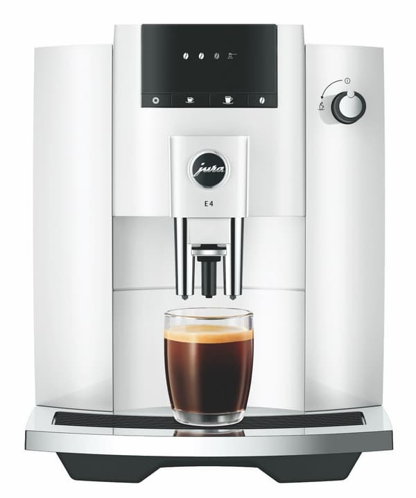 JURA E4 Piano White espressomaskin