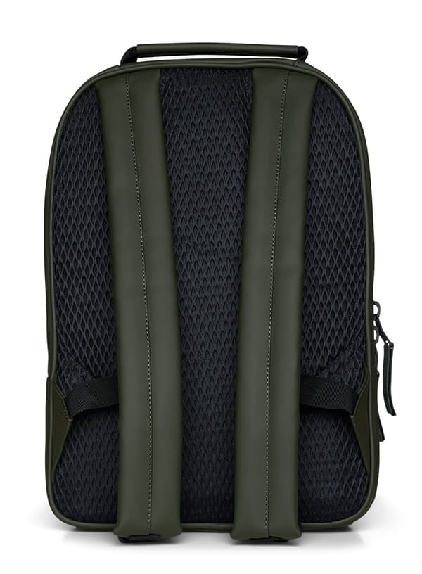 Rains Book Daypack skoletaske - grøn
