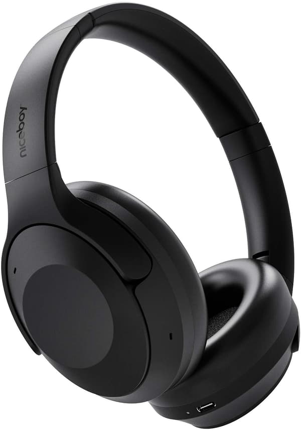 NICEBOY Hive Aura 5 ANC On-Ear Hovedtelefoner Sort