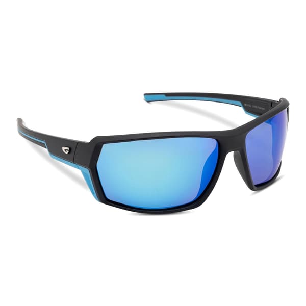 GOG Mistral matt black/blue/polychromatic white-blue aurinkolasit