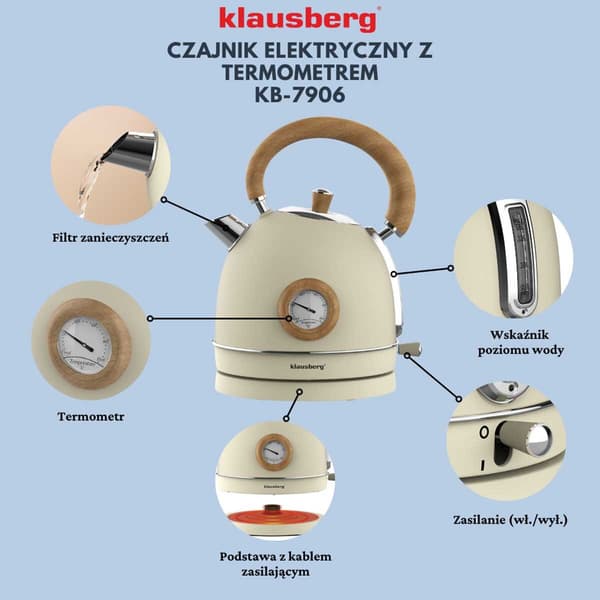 Klausberg KB-7906 Kedel Beige