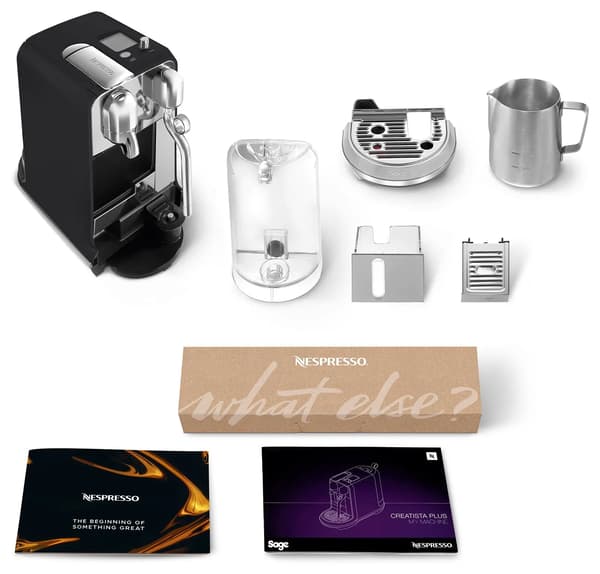 Sage Nespresso Creatista Plus SNE800BTR kaffemaskine