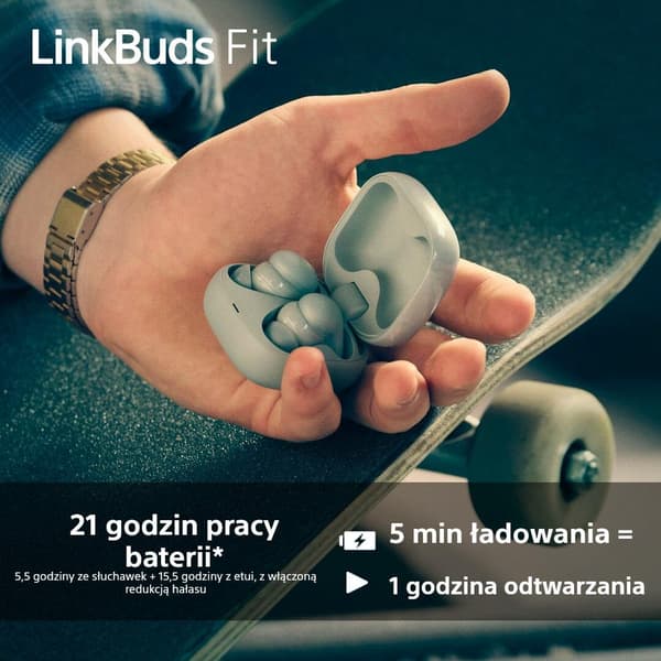 SONY LinkBuds WF-LS910 In-Ear Hörlurar Rosa