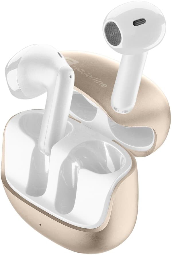 CELLULARLINE Pure In-ear hovedtelefoner Guld