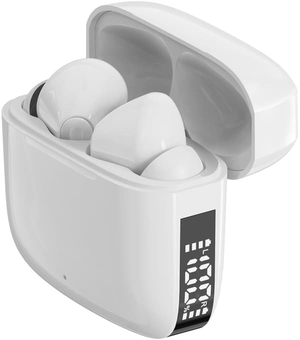 In-ear hörlurar DENVER TWE-61W Vit