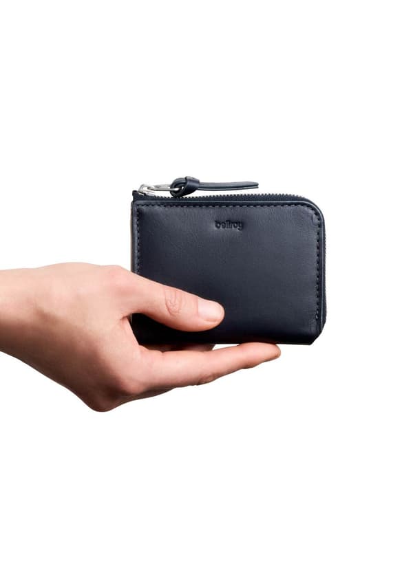 Bellroy L-Pocket læderpung - navy