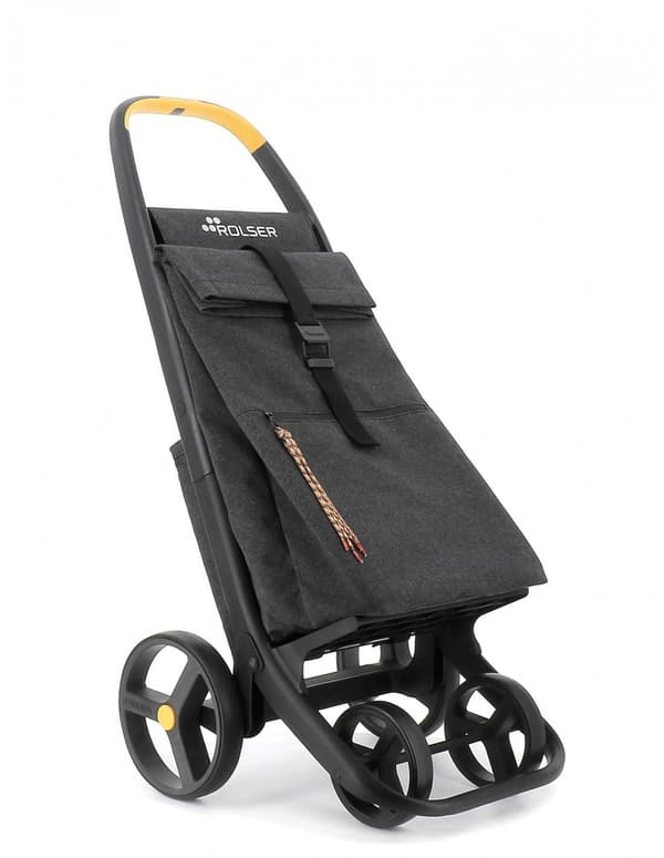 Indkøbstaske sammenklappelig Rolser Clec Termo Eco 8 Plus Lemon - carbon
