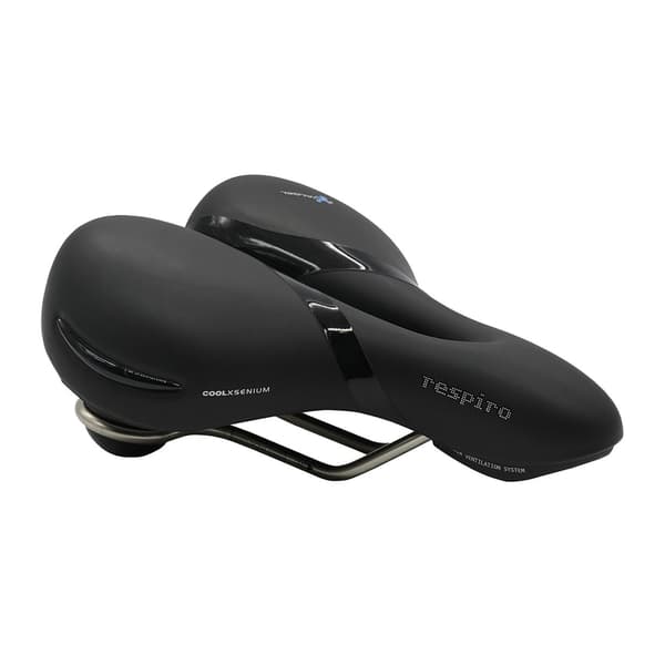 Selle Royal Respiro Soft Relaxed 90 astetta satula, musta