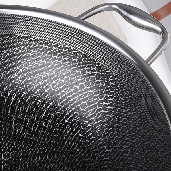 COOKCELL 28 cm non-stick stål wokpande