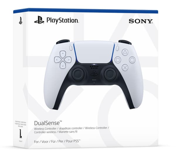 Sony DualSense-kontroll till PS5 - trådlös - vit