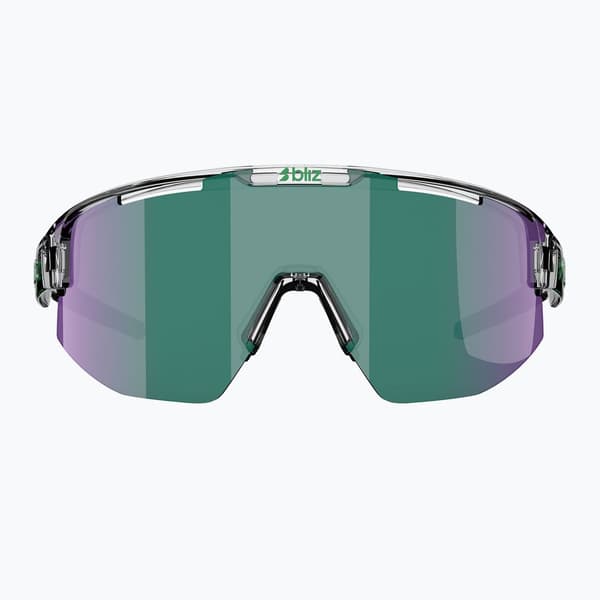 Bliz Matrix Small solbriller transparent hvid/brun grøn multi