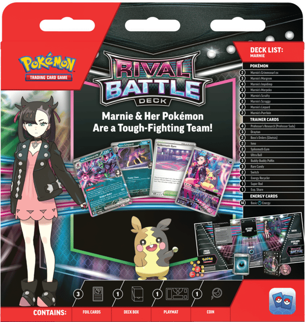 Pokémon TCG: Rival Battle Deck – Marnie