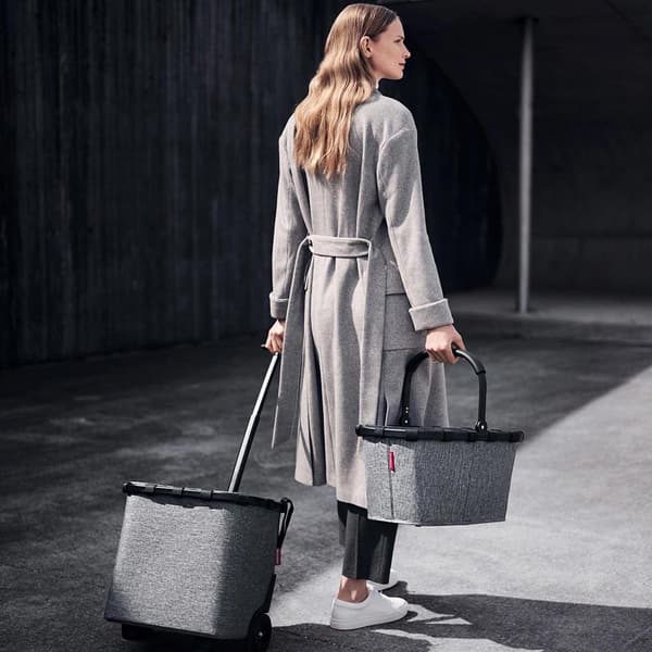 Reisenthel Carrycruiser -ostoskassi - twist silver