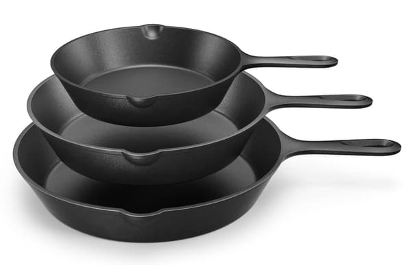 KOLER KEM-03 grillipannusetti + silikonisuojus (4 osaa)