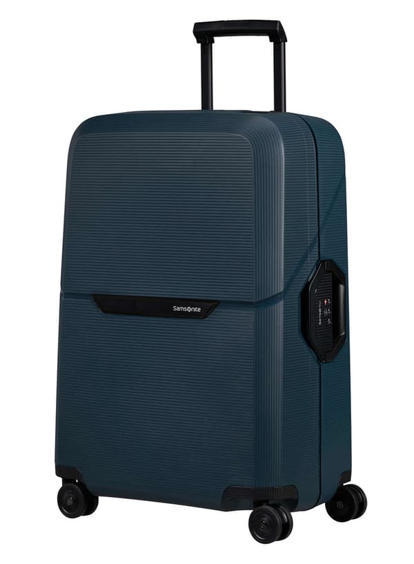 Samsonite Magnum Eco mellemstor kuffert - midnatsblå
