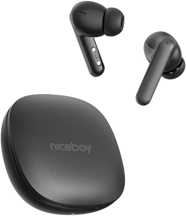 NICEBOY Pins 4 Pro ANC In-ear hovedtelefoner Sort