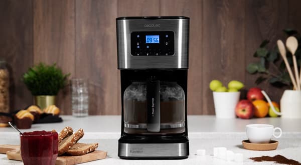 CECOTEC Coffee 66 Smart Sølv-sort kaffemaskine