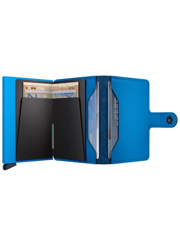 Secrid Miniwallet Yard Powder RFID-lommebog - ultrablå