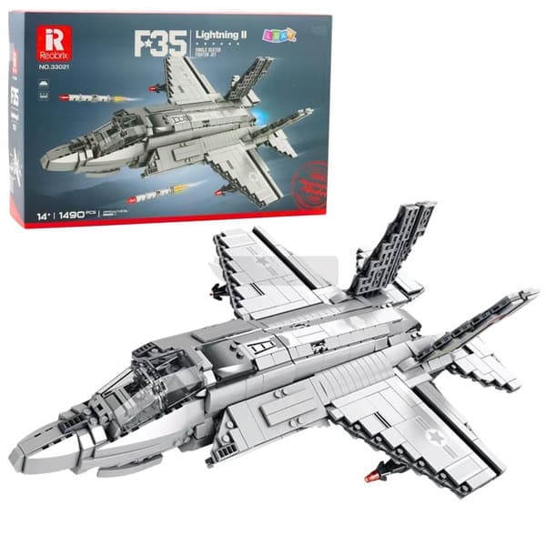 F-35 Lightning II jagerfly byggeklodser