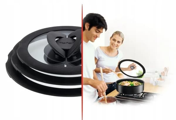 TEFAL Ingenio glaslåg sæt 6 dele