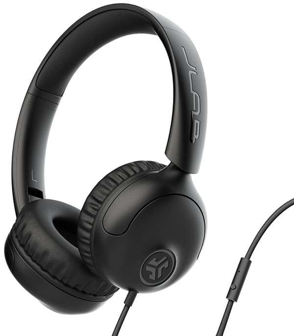 JLab STUDIO 2 Kablede On-Ear Hovedtelefoner Mikrofon Sort
