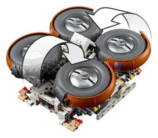 LEGO Technic 42182 NASA Apollo — LRV-fordon