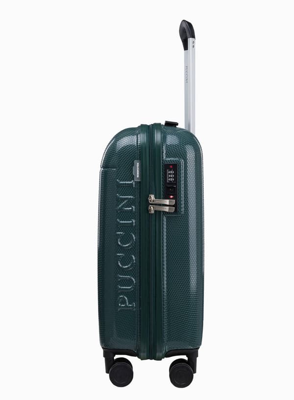 Lille kuffert Puccini Voyager 2.0 - grøn