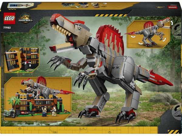 LEGO 77982 Jurassic World Spinosaurus flugt