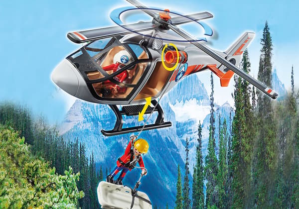 Playmobil 70663 Helikopteritehtävä kanjonissa