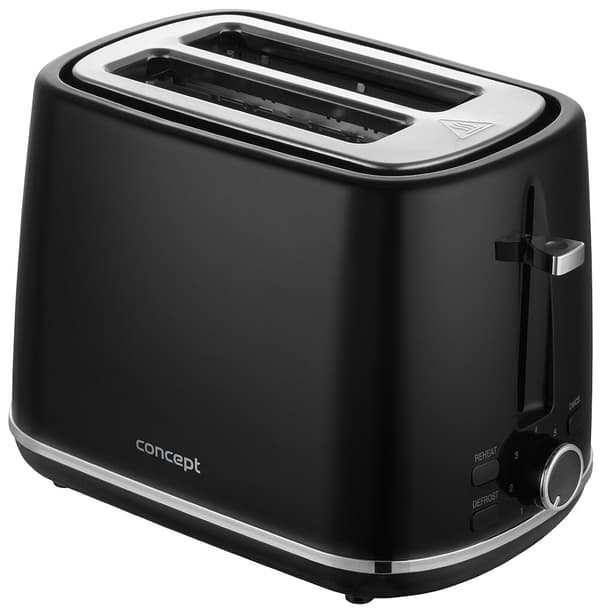 Brødrister CONCEPT TE2075 Sort