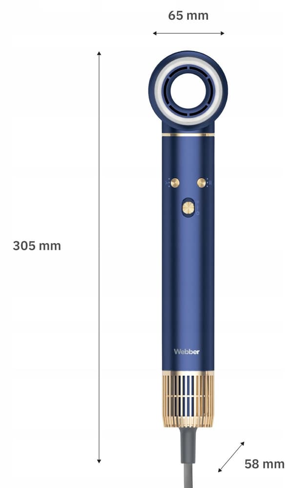 WEBBER HD4 Pro Ultra 1300 W hårtørrer