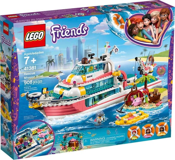 LEGO Friends Räddningsbåt (41381)