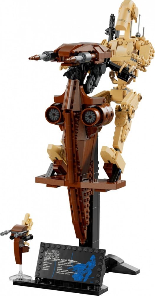 LEGO Star Wars 75428 Battle Droid med STAP-platform