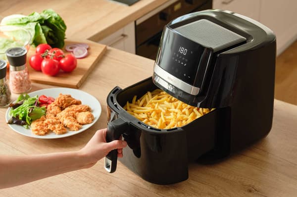 Airfryer SENCOR SFR 6550BK-EUE3 Sort 6.5l med varmluft