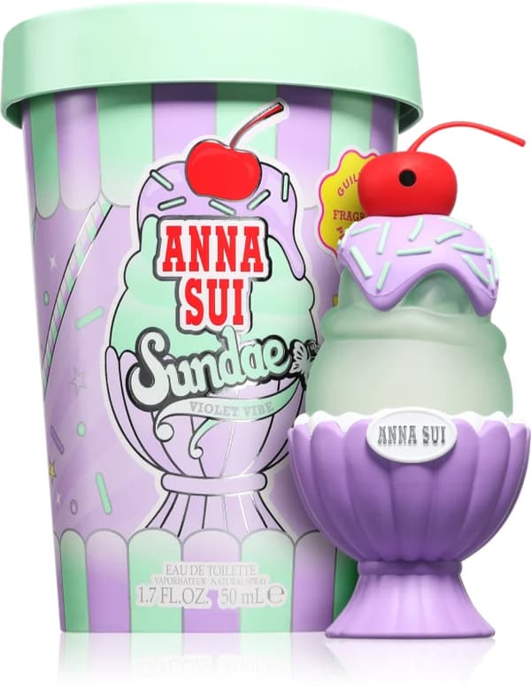 Anna Sui Sundae Violet Vibe Eau de Toilette til kvinder 50 ml